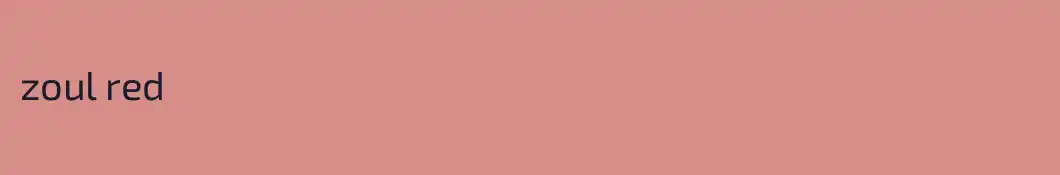 zoul red